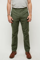 OrSlow Slim Fit Fatigue Pants - Olive - Totem Brand Co.